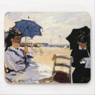 Der Strand von Trouville Mousepad