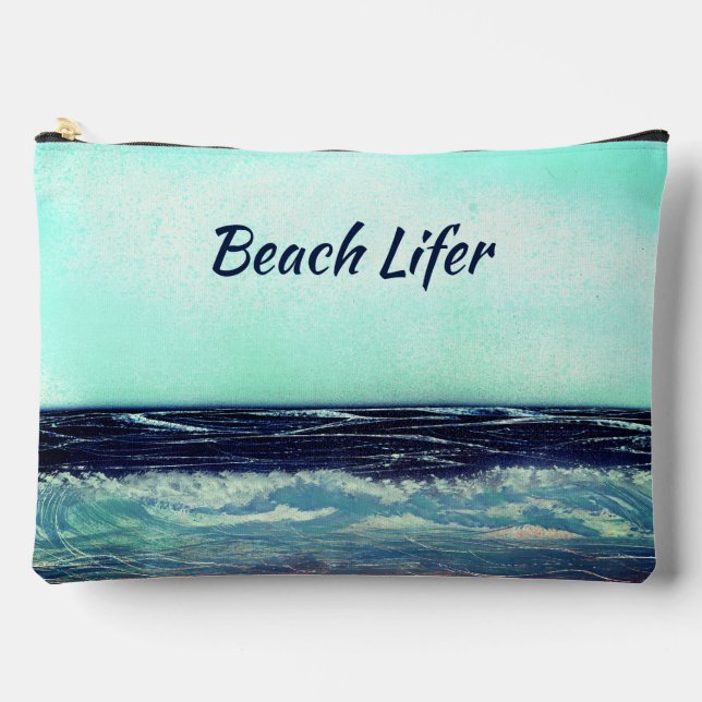 Der Strandliebhaber Zubehörtasche (Vorderseite)