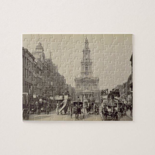 Der Strang, c.1880 (Sepia-Foto) Puzzle (Horizontal)