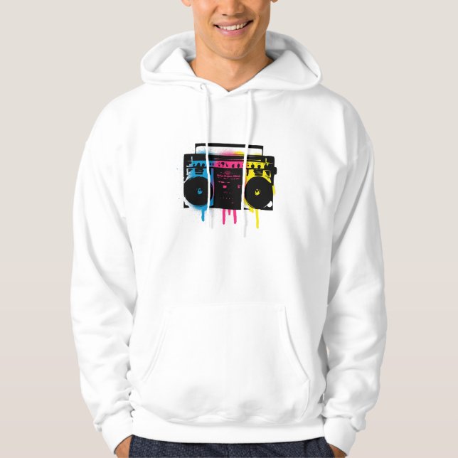 Der Streetwear der neuen Männer Hoodie (Vorderseite)