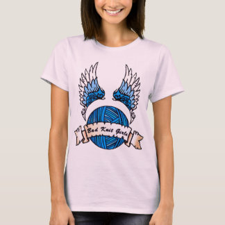 Der Strick Girls Einfaches neues Logo T-Shirt
