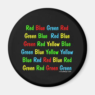 Der Stroop Test Magnet