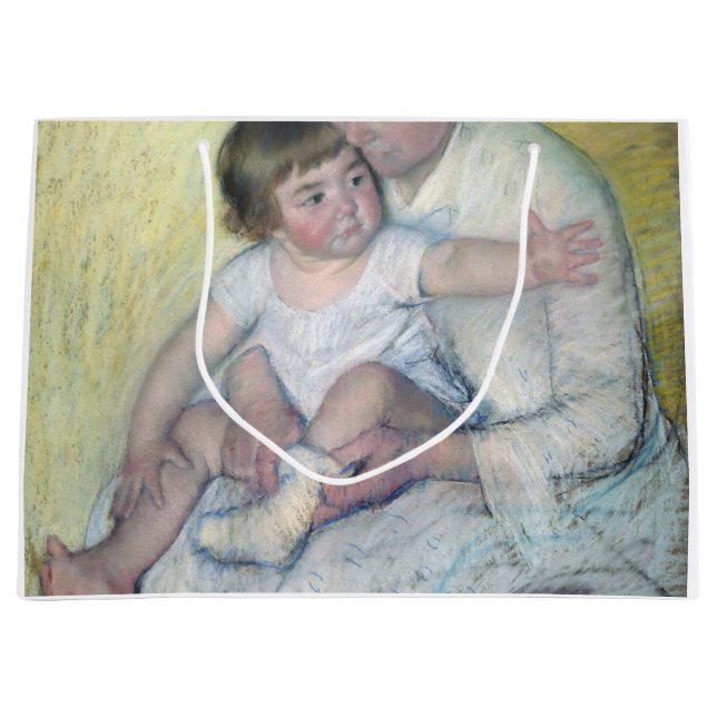 Der Strumpf, Mary Cassatt Große Geschenktüte (Vorderseite)