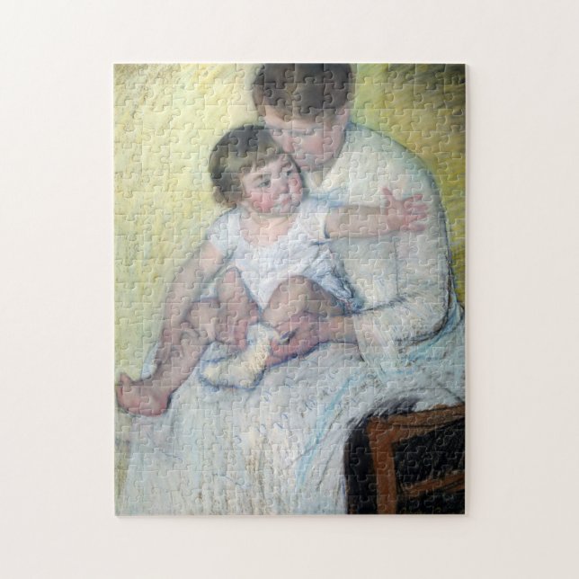 Der Strumpf, Mary Cassatt Puzzle (Vertikal)