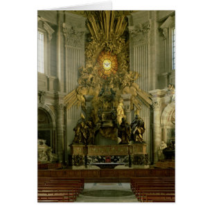 Der Stuhl von St Peter, 1665