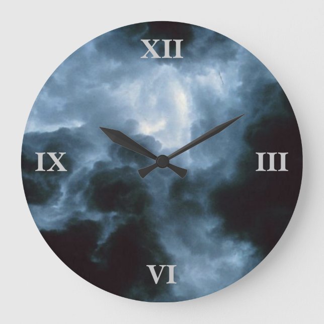 Der Sturm Große Wanduhr (Vorderseite)
