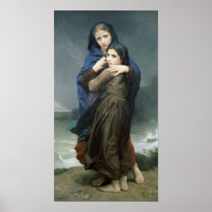 Der Sturm (L'Orage) von Bouguereau Poster
