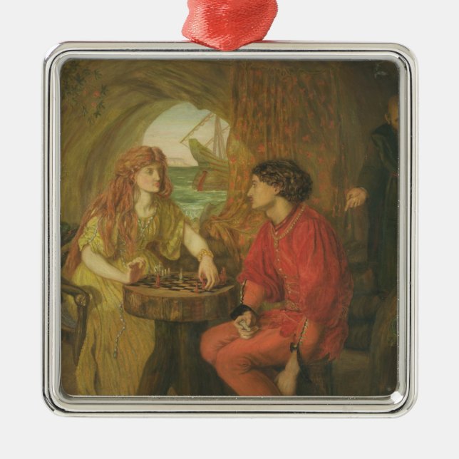 Der Sturm Silbernes Ornament (Vorne)