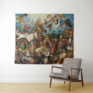 Der Sturz der rebellischen Engel Pieter Bruegel Wandteppich