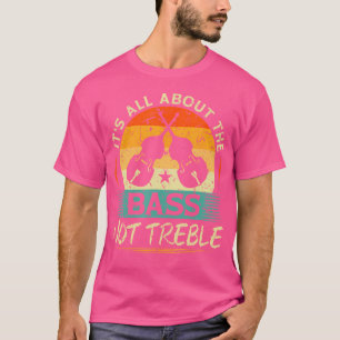 Der Stützbass rund um die doppelbassige Retroverbi T-Shirt