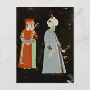 Der Sultan Suleyman, der prächtige Postkarte