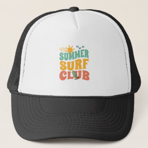 Der Summer Surf Club-Beach-Summer-Surf-Funny Truckerkappe