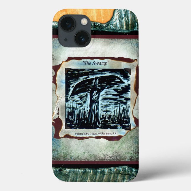 Der Sumpf Case-Mate iPhone Hülle (Rückseite)