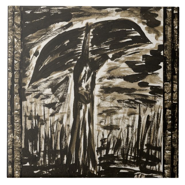 Der Sumpf Fliese (Vorderseite)