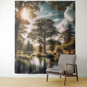 Der Sumpf im Freien Wandteppich