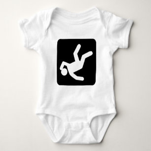 Der Sündenfall - Schwarz Baby Strampler