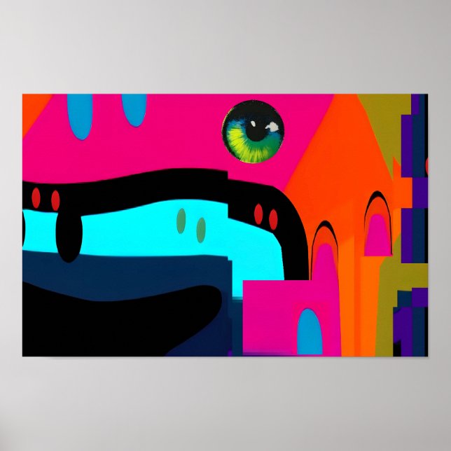Der Surrealismus der Ken-Gage-Baureihe Poster (Vorne)