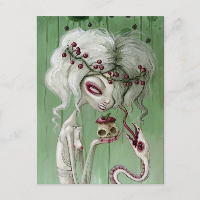 Der süße Geschmack des Todes Postkarte (Vorderseite)