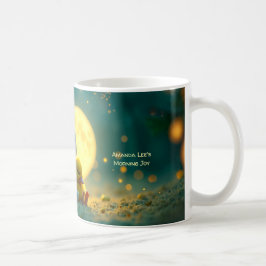 Der süße, sonnige Kaffee und der köstliche süße Mo Kaffeetasse