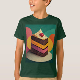 Der süße und spielerische Kuchen für Kinder T-Shirt