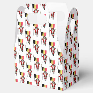Der süße Weihnachtsmann mit Abtritt Belgiens Geschenkschachtel