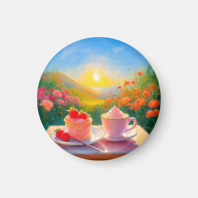 Der süßeste Nachmittag des Tages Magnet (Vorne)