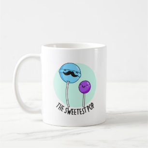 Der süßeste Pop Funny Lollipop Pun Kaffeetasse