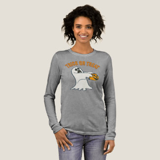 Der süßeste Trick-or-Treat-Geist für Halloween Tri-Blend Shirt