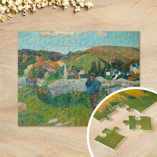 Der Swineherd | Paul Gauguin Puzzle (Von Creator hochgeladen)