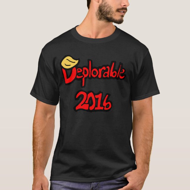 Der T - Shirt 2016 der verurteilungswürdigen (Vorderseite)