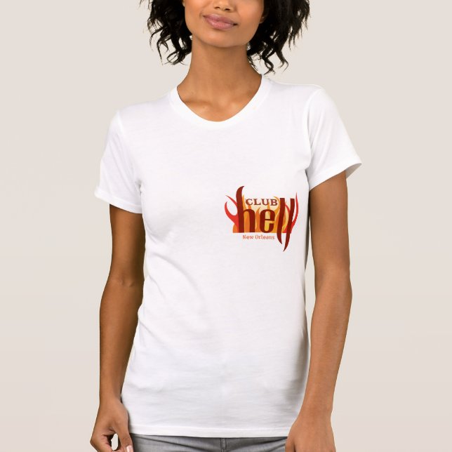 Der T - Shirt 2 der Verein-Höllen-Frauen (Vorderseite)