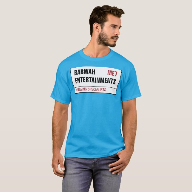 Der T - Shirt Babwah Männer (Vorne ganz)