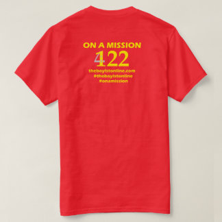 Der T - Shirt Boylston Linien-Männer/die gelbe