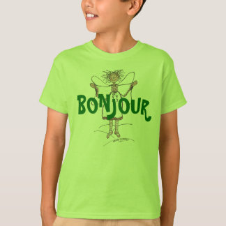 Der T - Shirt/das Bonjour des Kindes T-Shirt
