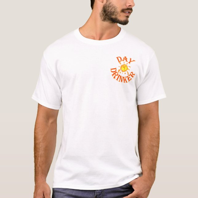 Der T - Shirt DayDrinker Männer (Vorderseite)