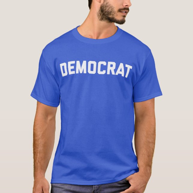 Der T - Shirt Demokrat-Männer (Vorderseite)