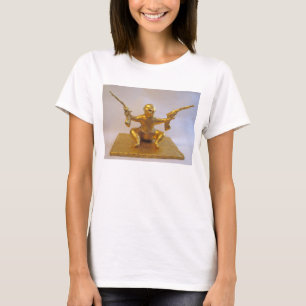 Der T - Shirt der Baby-Knallkörper-Skulptur-Frauen