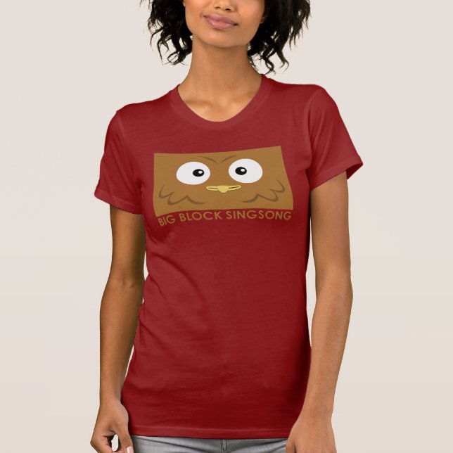 Der T - Shirt der BBSS Eulen-Frauen (Vorderseite)