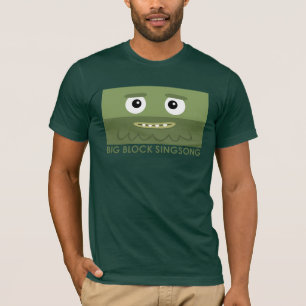 Der T - Shirt der BBSS Spaß-Band-grünen Männer