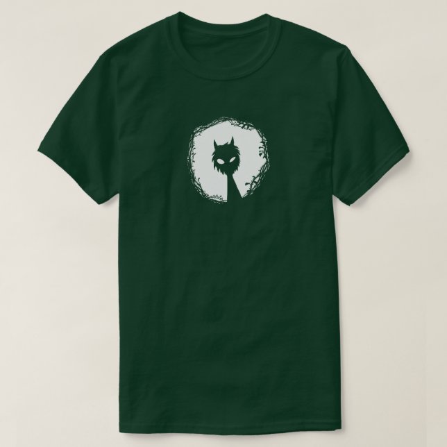 Der T - Shirt der Bitey Adlerfarn-Männer (Design vorne)
