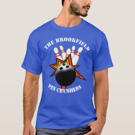 Der T - Shirt der Bowlings-Männer