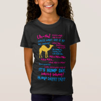 Der T - Shirt der Buckel-Tagesmädchen
