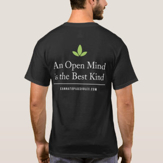 Der T - Shirt der Cannatopia offener Sinnesmänner