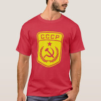 Der T - Shirt der CCCP Emblem-kommunistischen