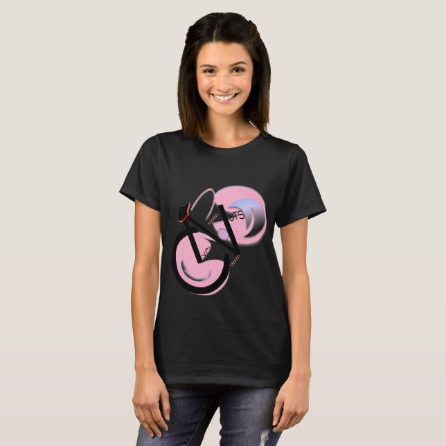 Der T - Shirt der CycleNuts Logo-Frauen (Vorne ganz)