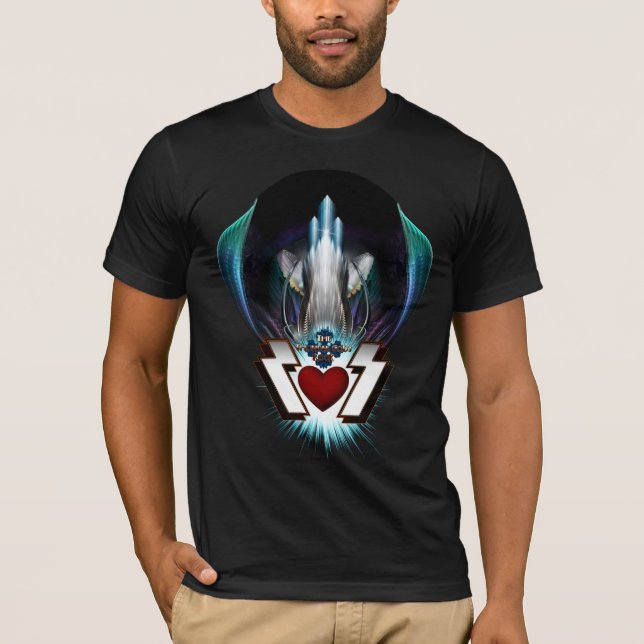 Der T - Shirt der Donnergerber rockt Männer (Vorderseite)