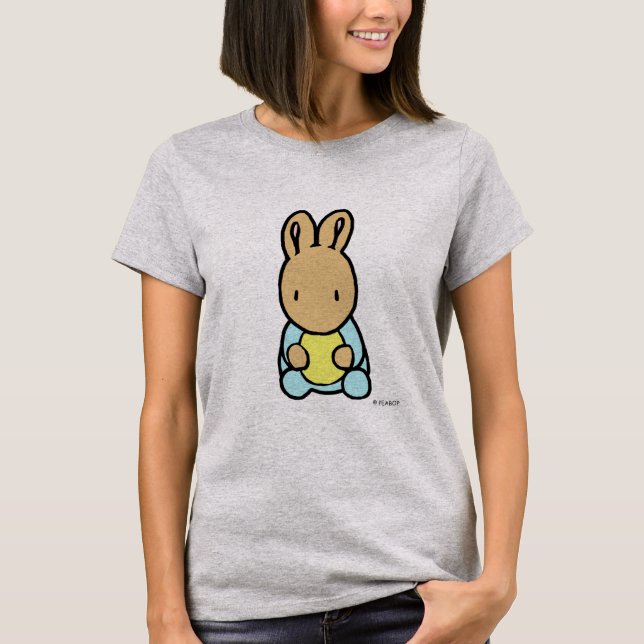 Der T - Shirt der Frauen, süßes Häschen (Vorderseite)