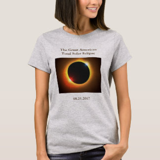 Der T - Shirt der Gesamtsolareklipse-Frauen
