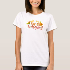 Der T - Shirt der glücklichen Erntedank-Frauen