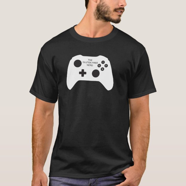 Der T - Shirt der Gluten-freien Nerd-Männer (Vorderseite)